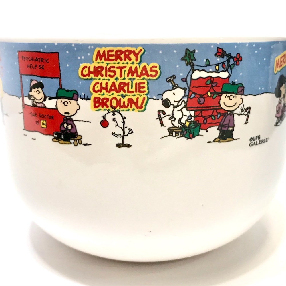 Merry Christmas Charlie Brown Mug or Soup Bowl